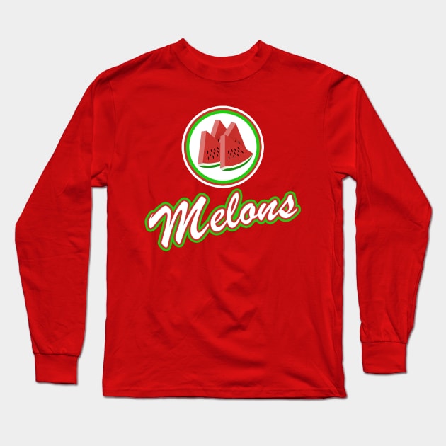 The Melons Long Sleeve T-Shirt by Apgar Arts